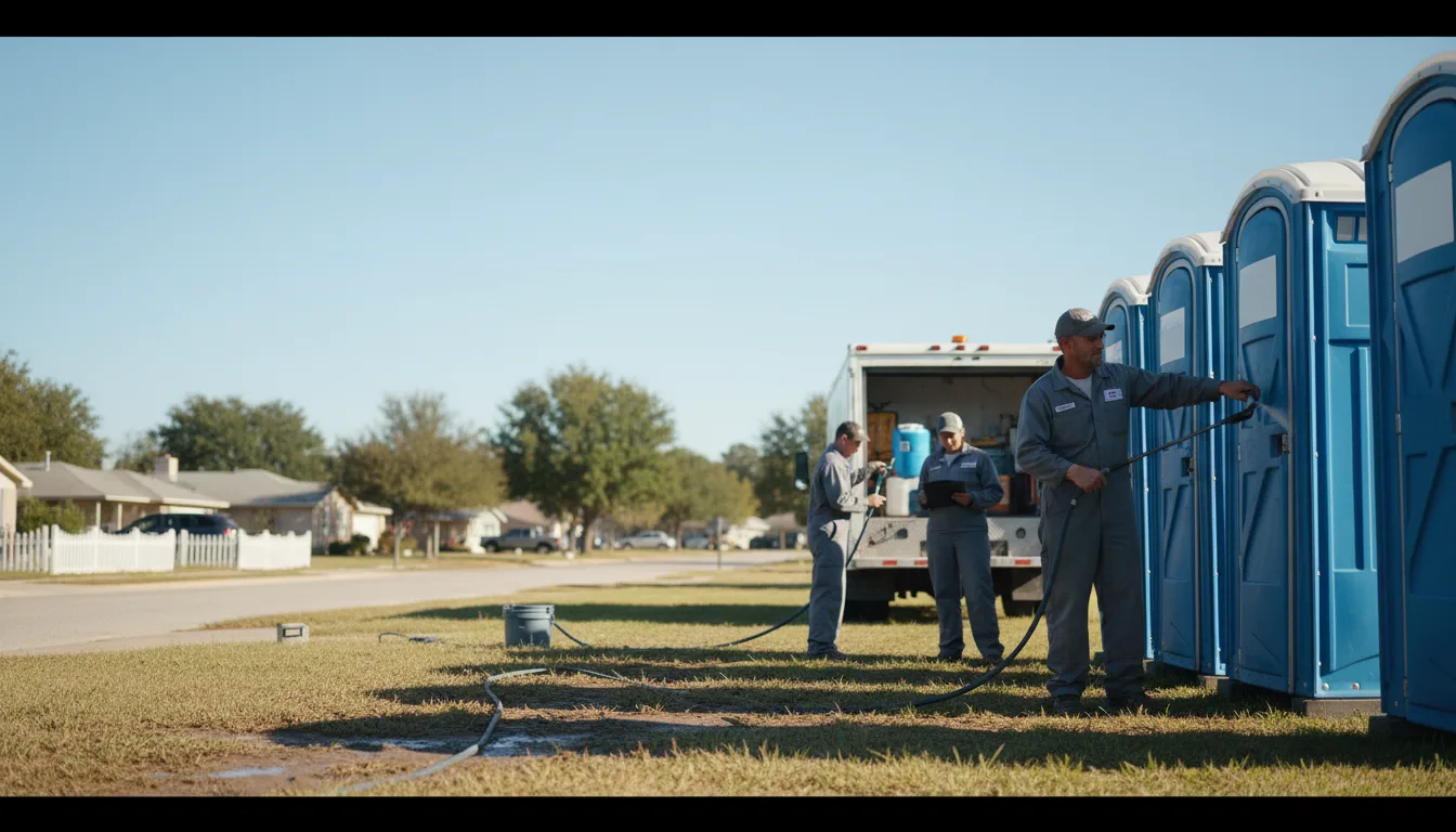 Long-Term Portable Toilet Rental in Worthington, MN near me